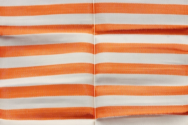 Cotton rug with crease marks
